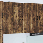Armadietto a muro LUCCA Rovere Fumo 60 x 31 x 100 cm