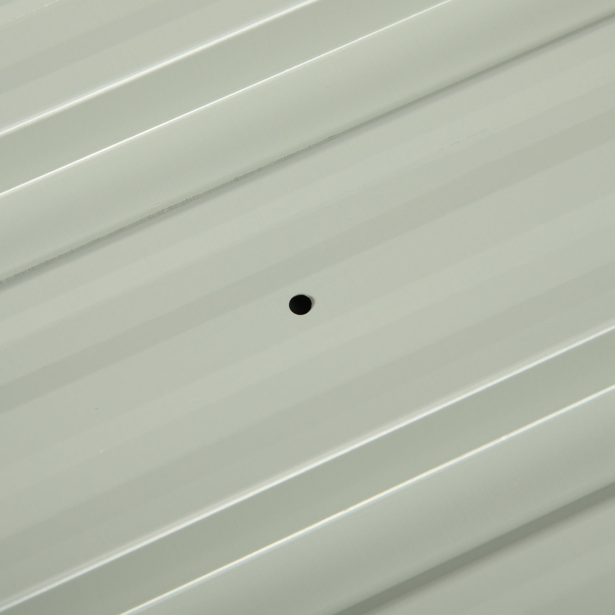 Set 12 Pannelli di Ricambio per Casette da Giardino 129x45 cm in Acciaio Zincato Grigio Scuro