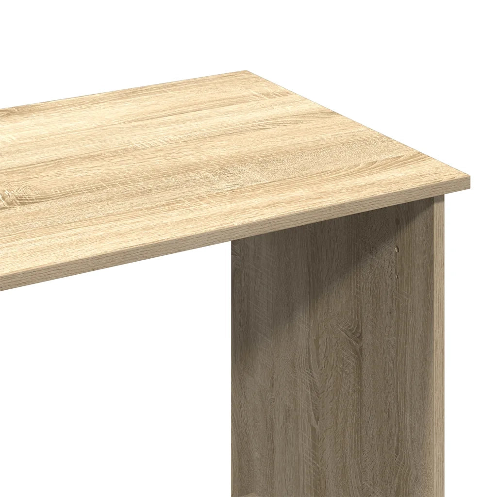 vidaXL Scrivania Rovere Sonoma 102x50x75 cm in Legno Multistrato
