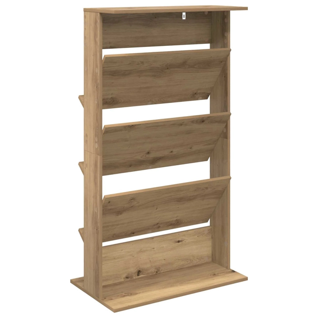 Scaffale per riviste Rovere artigianale 70 x 41 x 126 cm 899534