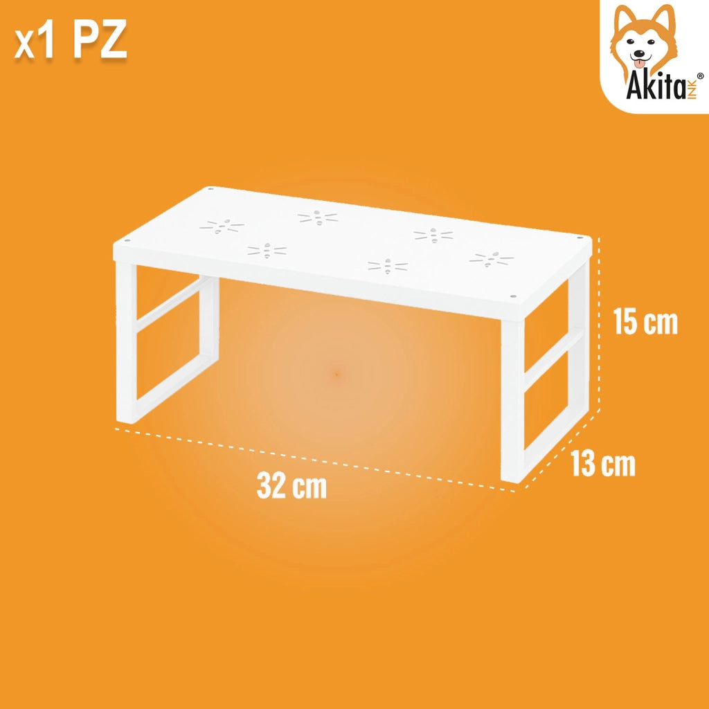 Akitaink Scaffale Portaspezie Set 3 Pz Organizzatori Cucina