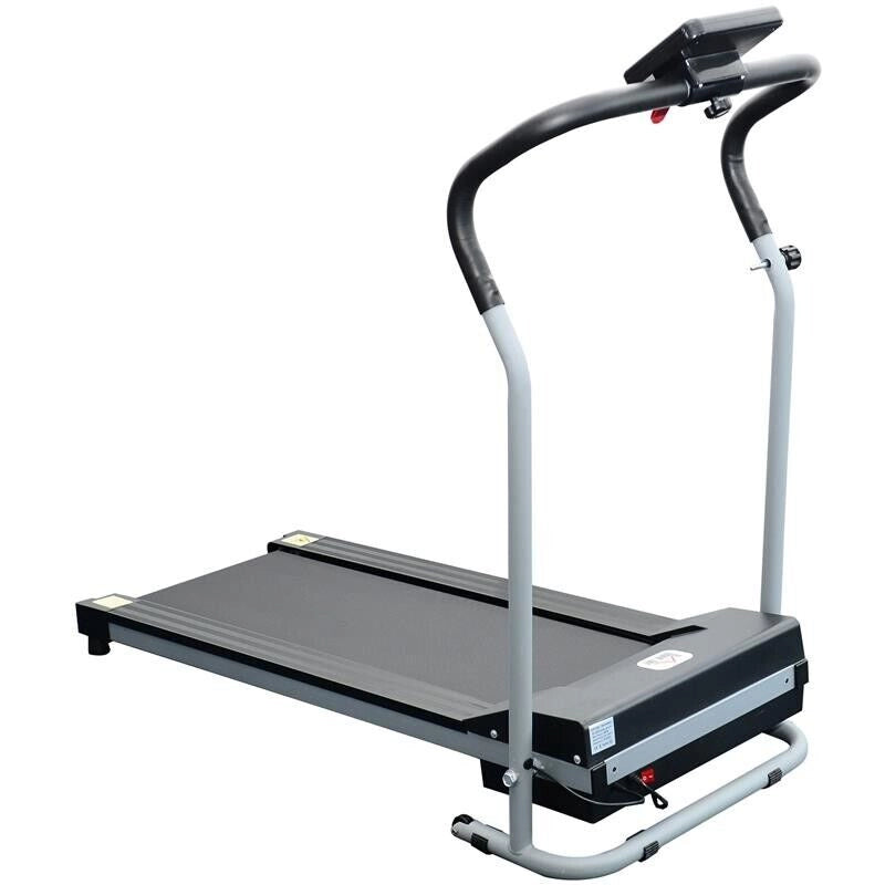 TAPIS ROULANT ELETTRICO E PIEGHEVOLE CON SCHERMO LCD MOTORE 500W VELOCITÀ 10KM/H