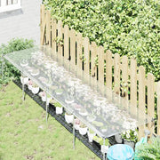 Copertura per Piante con Occhielli 1x4 m in Polietilene 3308679