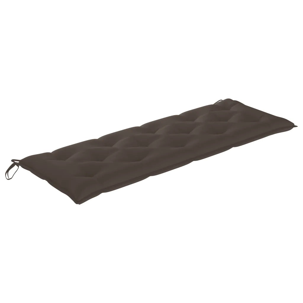 Panchina da Giardino e Cuscino 3 Posti 150cm Eucalipto Massello cod mxl 75778