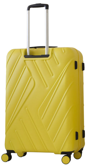 Trolley Valigia Grande Rigida in ABS 4 Ruote TSA Ravizzoni Mojito Giallo