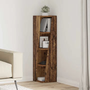 Mobile angolare Legno vecchio 27,5x27x102cm Legno multistrato