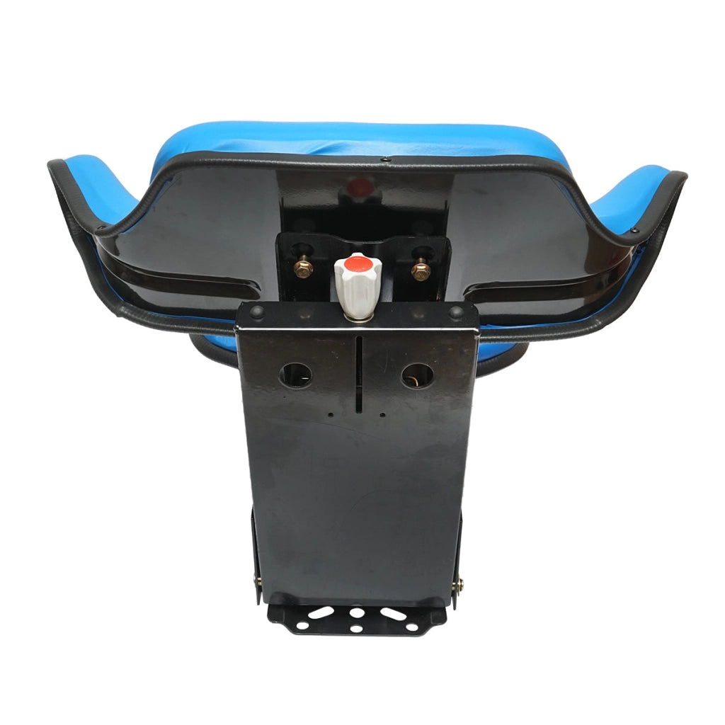 Sedile blu per trattore con tripla regolazione e ammortizzatore  U-445 e U-650
