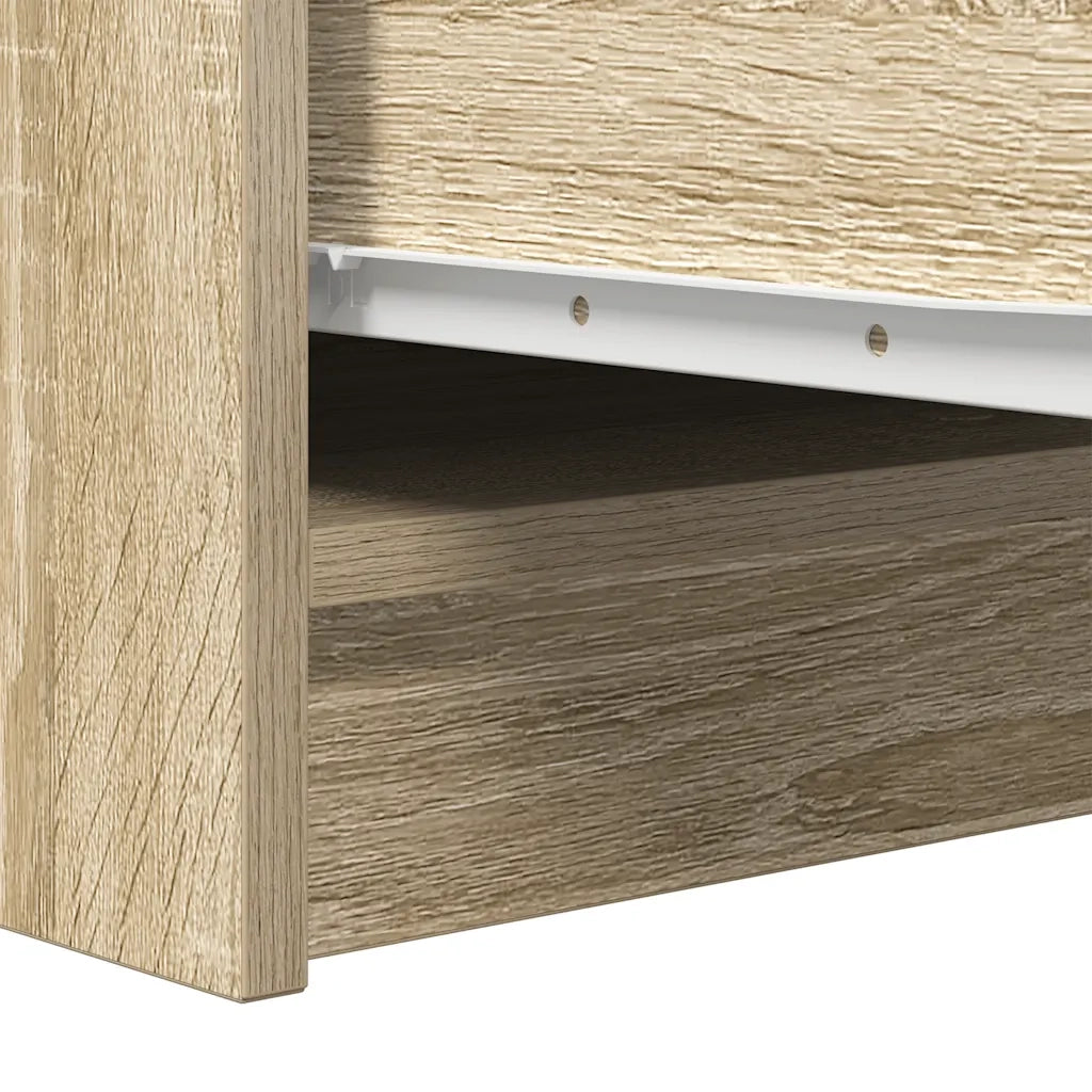 Credenza Rovere Sonoma 29,5x34x76 cm in Legno Multistrato 861636