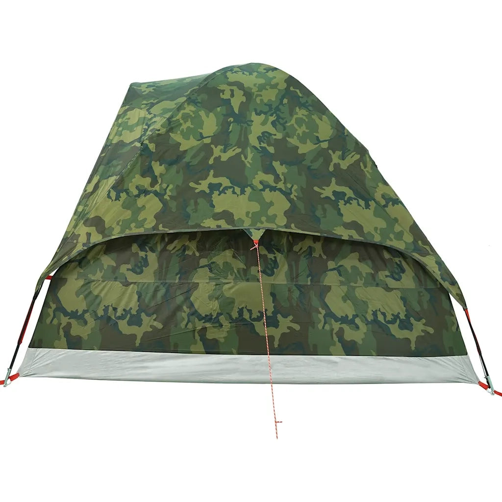 Tenda da Campeggio a Cupola 2 Persone Mimetica Impermeabile 4009641