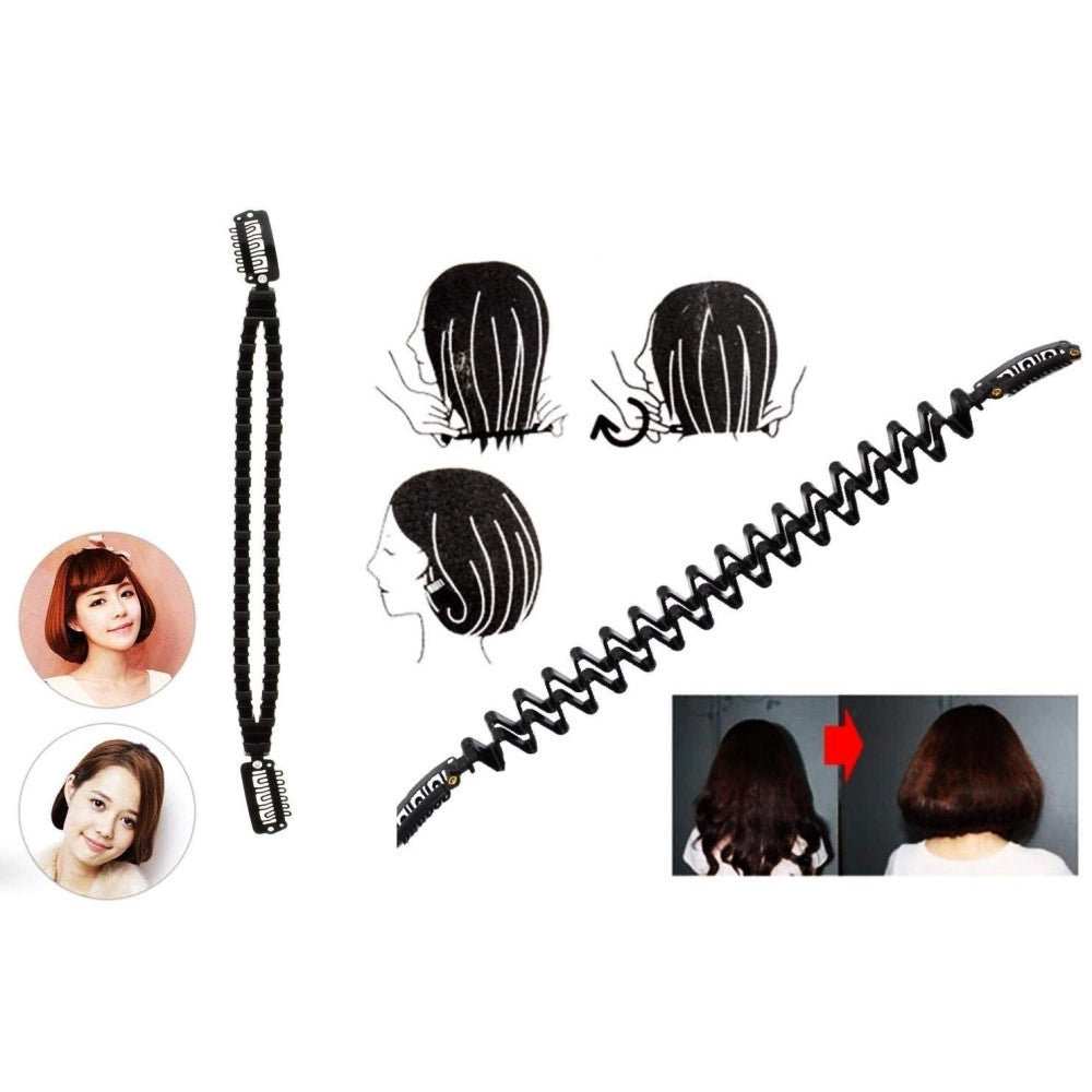 Trade Shop - 2 Bob Torsione Capelli Lunghi A Corti Chignon Accessori Per Acconciatura Styling -