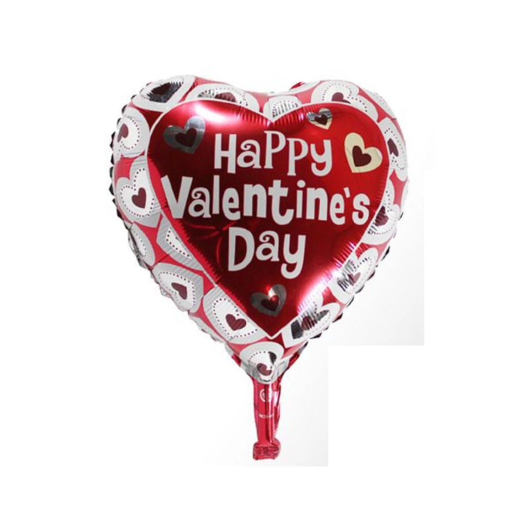 Trade Shop - Set 4 Pezzi Palloncini Cuori I Love You Gonfiabili Addobbi San Valentino Festa -
