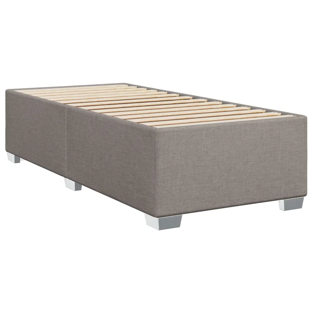Giroletto a Molle con Materasso Tortora 80x200 cm inTessuto 3288033