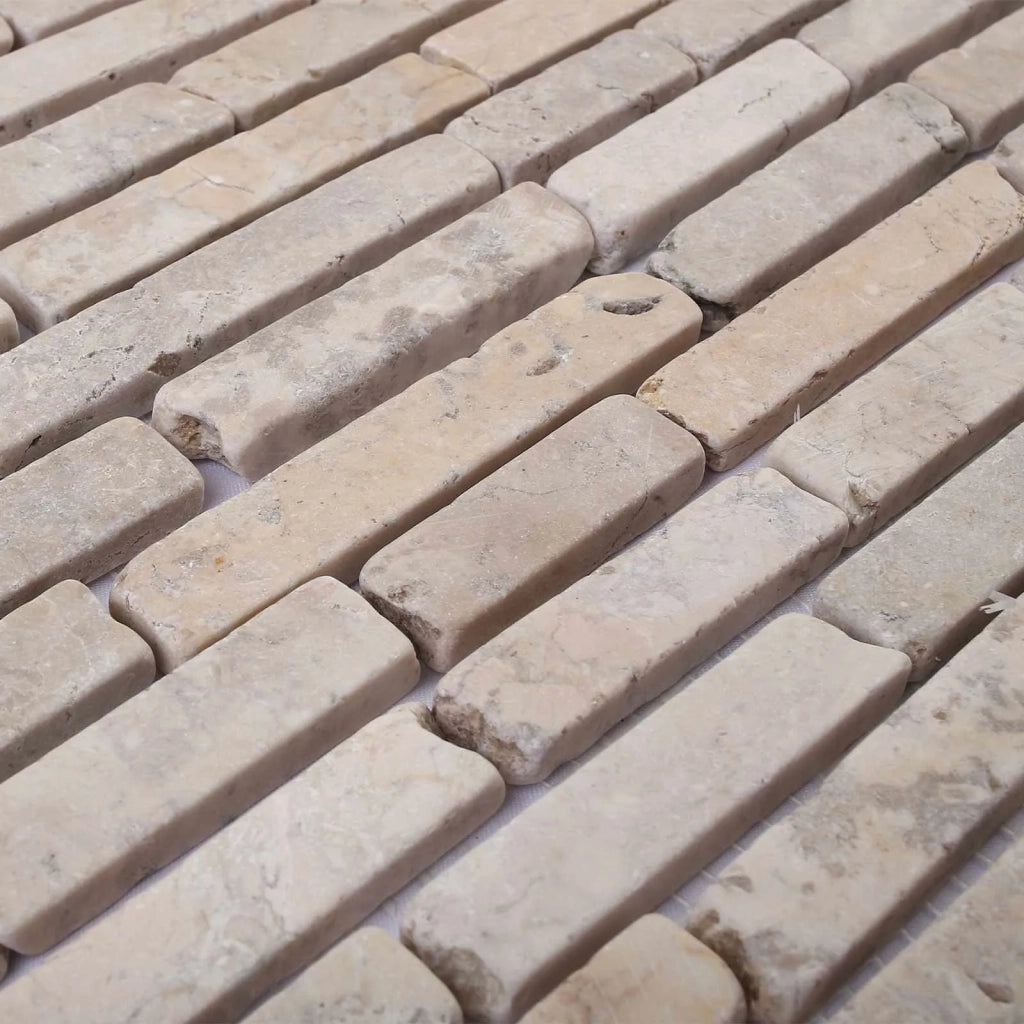 Piastrelle Mosaico Crema 30 x 30 cm Marmo 42033523