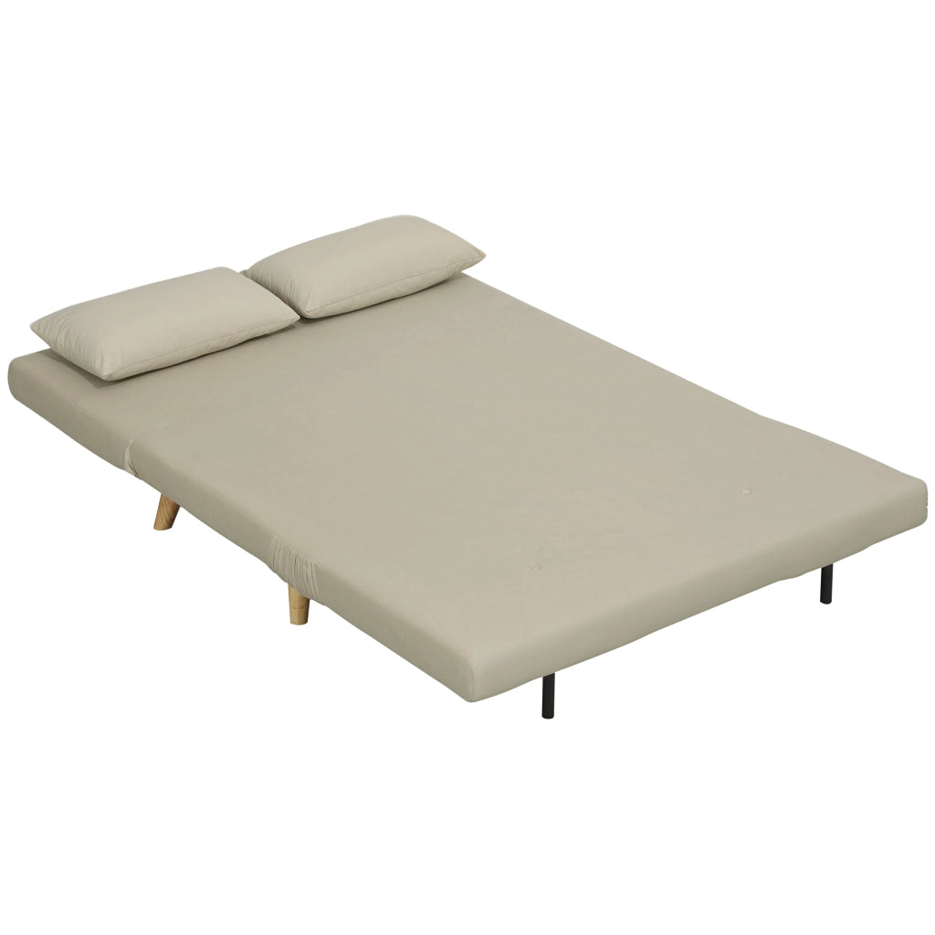Divano letto Relaxsofa ¨C zephmum ¨C velluto beige 130x78x79