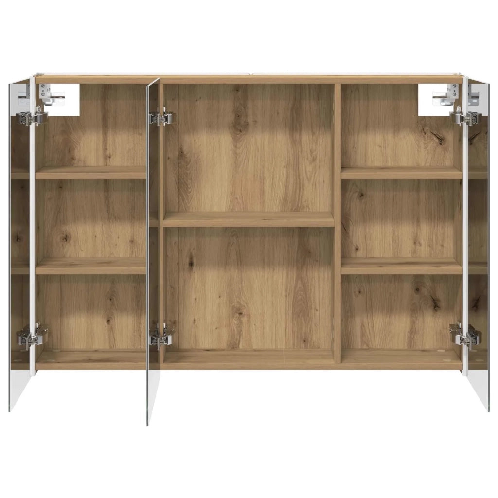 Mobiletto per specchio da bagno Rovere Artigianale