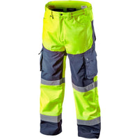 Topex 81-750-l pantaloni da lavo ro alta visibilità  in softshell