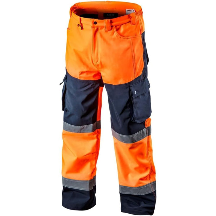 Topex 81-751-l pantaloni da lavo ro alta visibilità  in softshe d