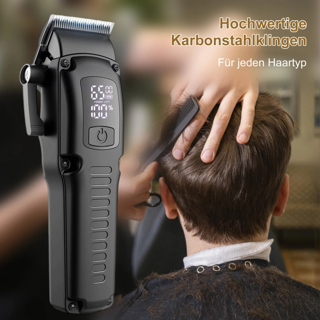 Set tagliacapelli elettrico 3 in 1 nero