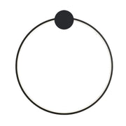 Lampada Da Parete Led App1389-cw Black 50cm
