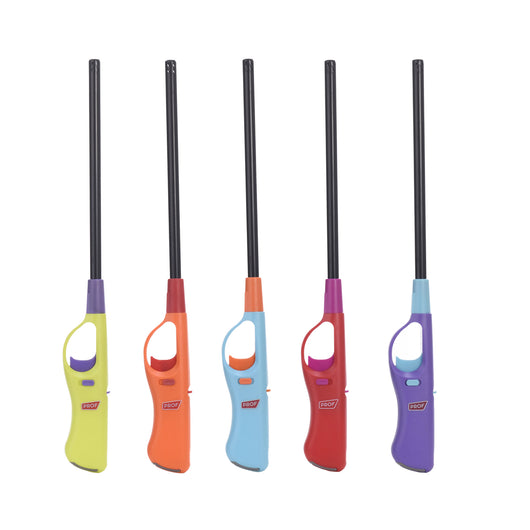 Set 16 Accendigas Ricaricabili Superlunghi 35Cm Vari Colori - 40411612