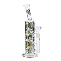 Bong Champ High In Vetro 33cm Con Design Divertente - Polyflame 40506032