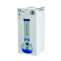 Bong Champ High In Vetro Blu 30cm - Polyflame 40506145