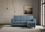 Divano marrak 3 posti (tre sedute da 60cm) + pouf misure esterne l.208 p.155 | avio - Mobili 2G