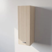 Pensile Cucina  in Legno Nobilitato Rovere Mobile Alto con 1 Anta, Pensile Componibile Moderno Made in Italy (H90XL30XP33cm)