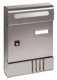 CASSETTA POSTALE SE ARGENTO CM.20,4X29X7