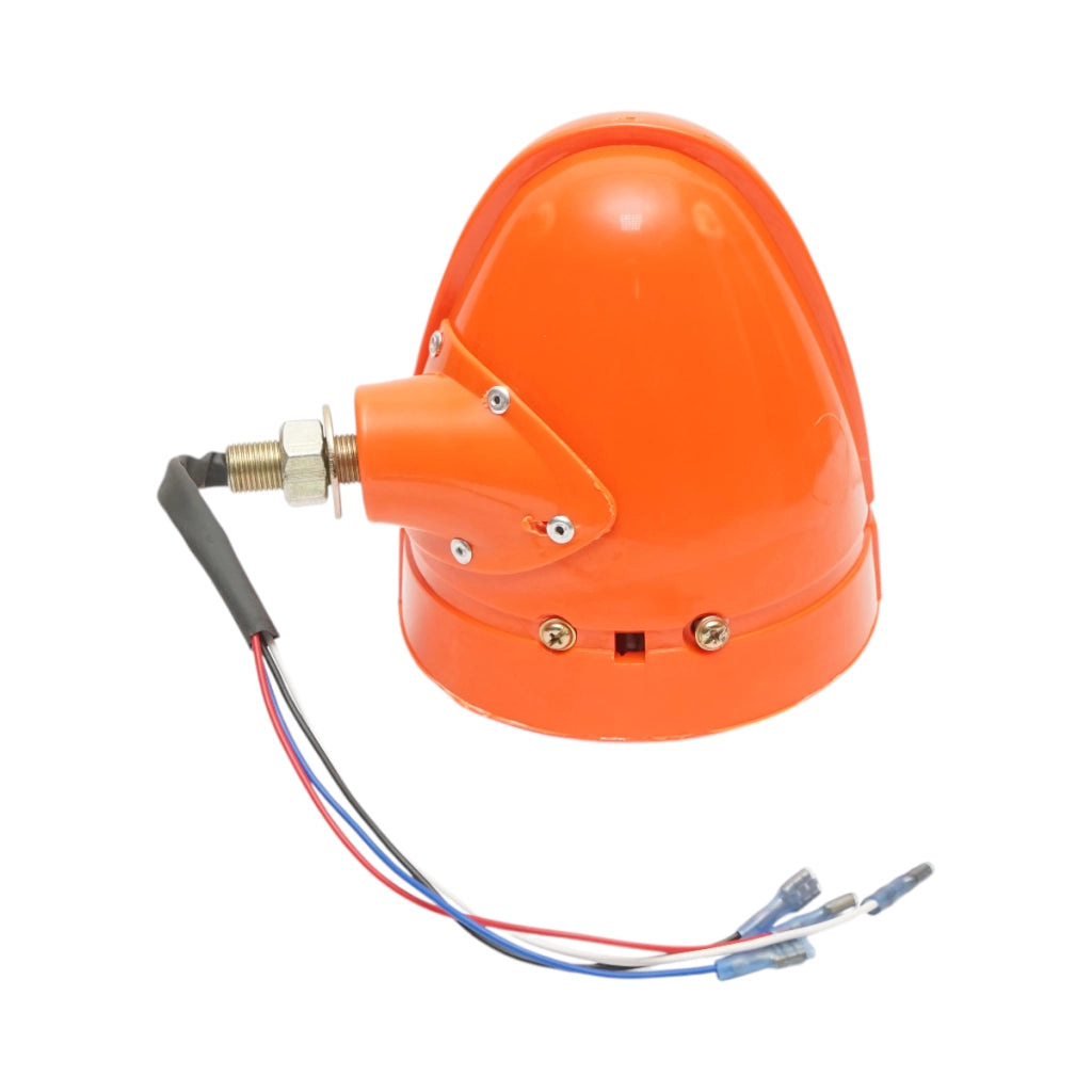 Faro tondo destro completo di calotta UTB U-445 e Fiat