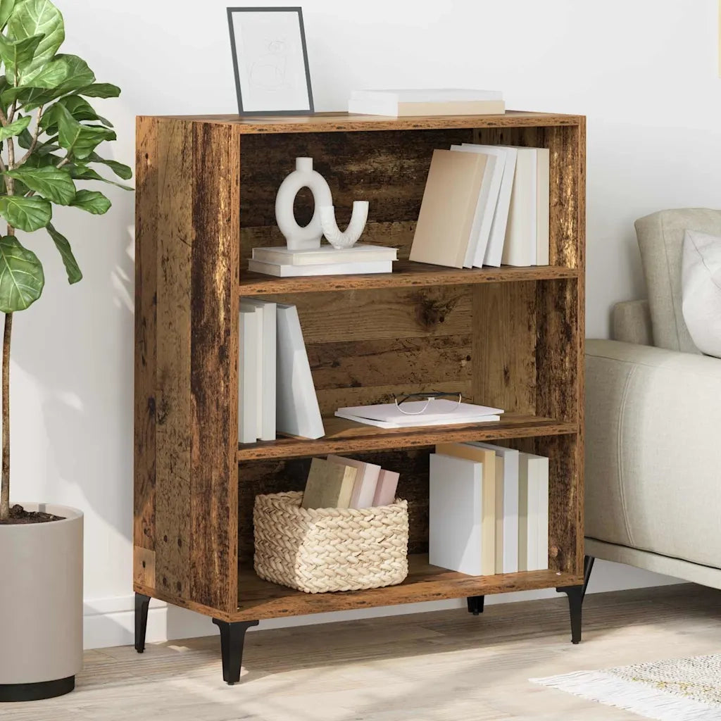 Credenza-Buffet-Armadio da cucina Legno vecchio 69,5 x 32,5 x 90 cm Legno multistrato