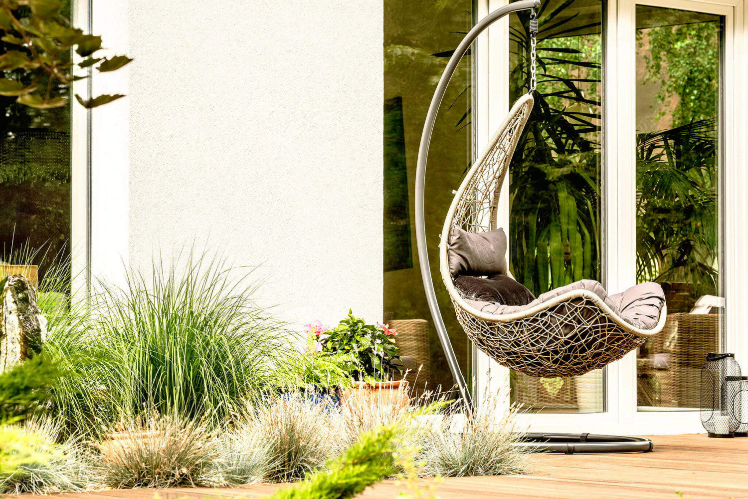 Dondolo  Ponza in Acciaio Marrone