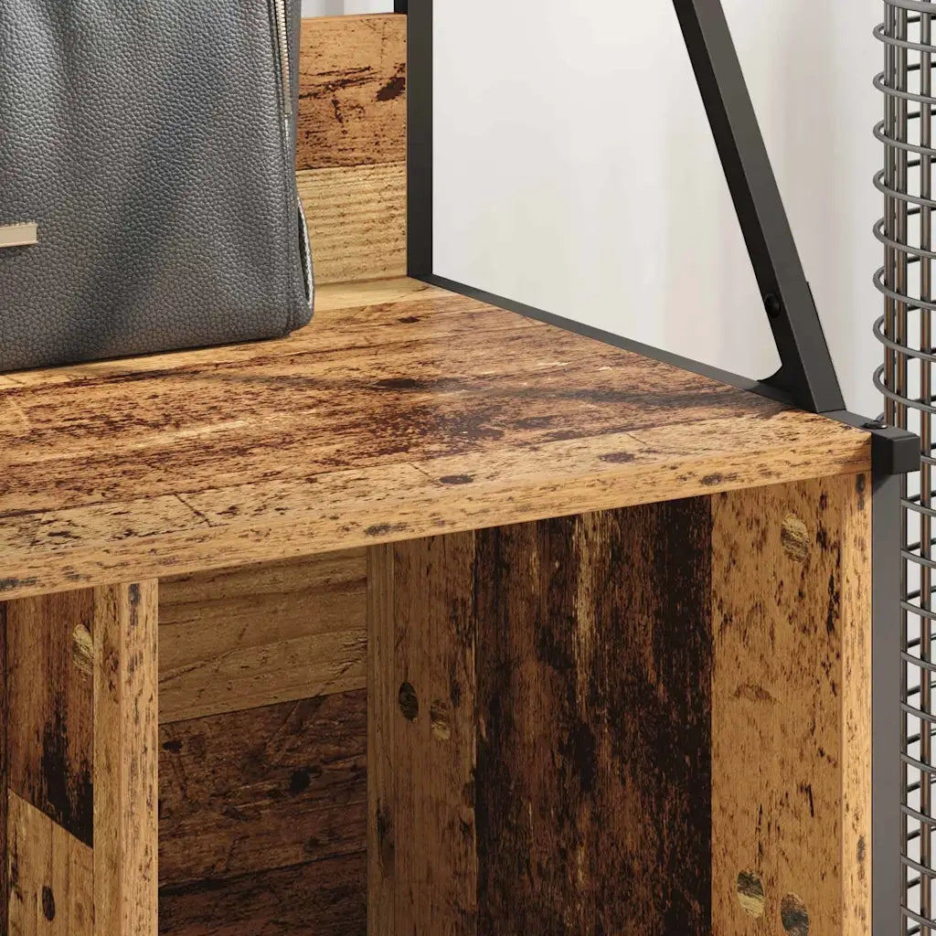 Stendibiancheria Legno vecchio 100 x 41 x 184 cm