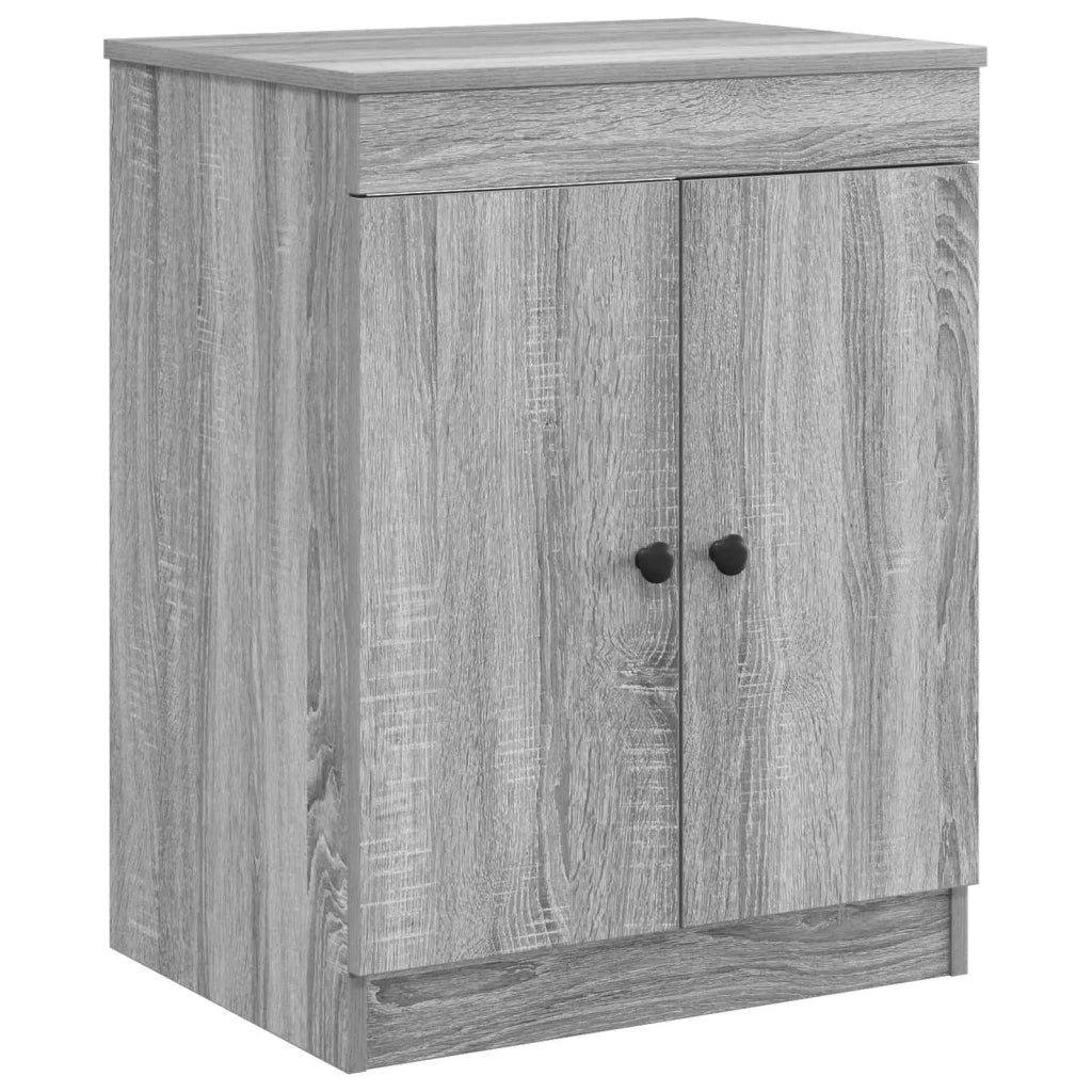 Set di mobili per il bagno Sonoma grigio Legno ingegnerizzato 3404237