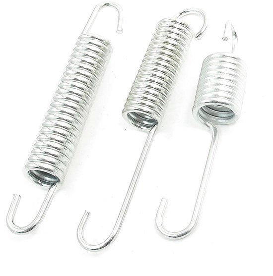 Viti a mano per sostituzione motorveicoli leggeri - 3 pezzi - Argento - Dimensioni 8,3/10,2/10,4 cm - Diametro foro 12,7 mm