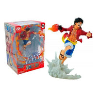 Personaggio collezione abystyle abyfig090 one piece monkey d. luffy re