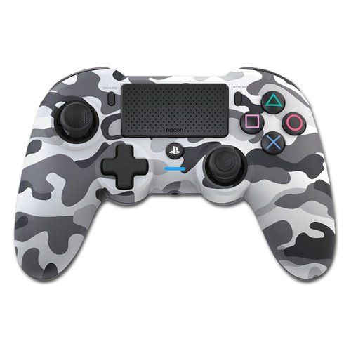Gamepad nacon ps4ofpadwlcamogrey ps4 asymmetric wireless controller ca