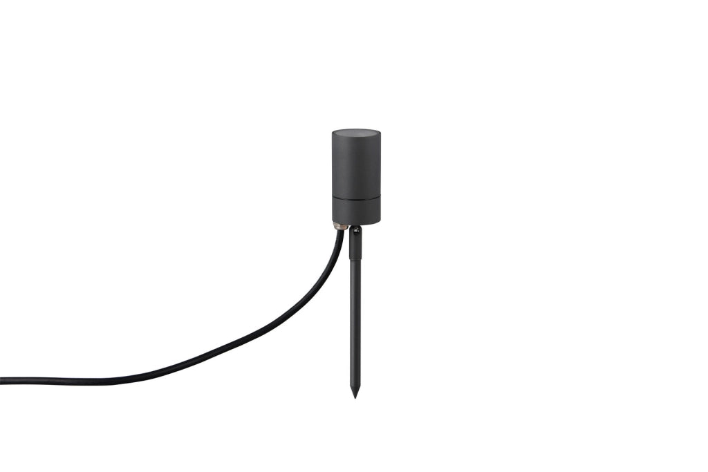 Faretto da giardino a picchetto PURUS 1xGU10 nero IP65