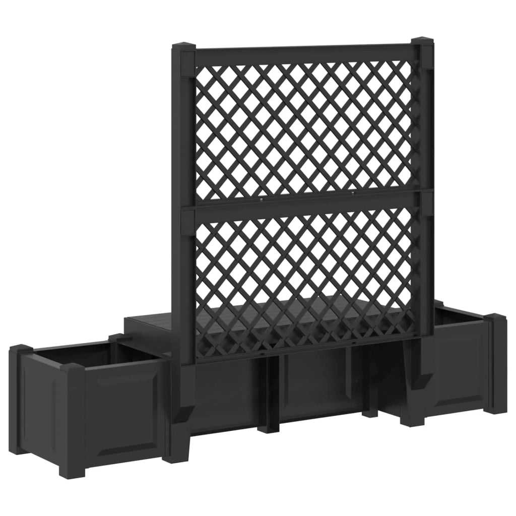 Panchina da Giardino Kopenhagen Antracite 173 x 49 x 135,5 cm