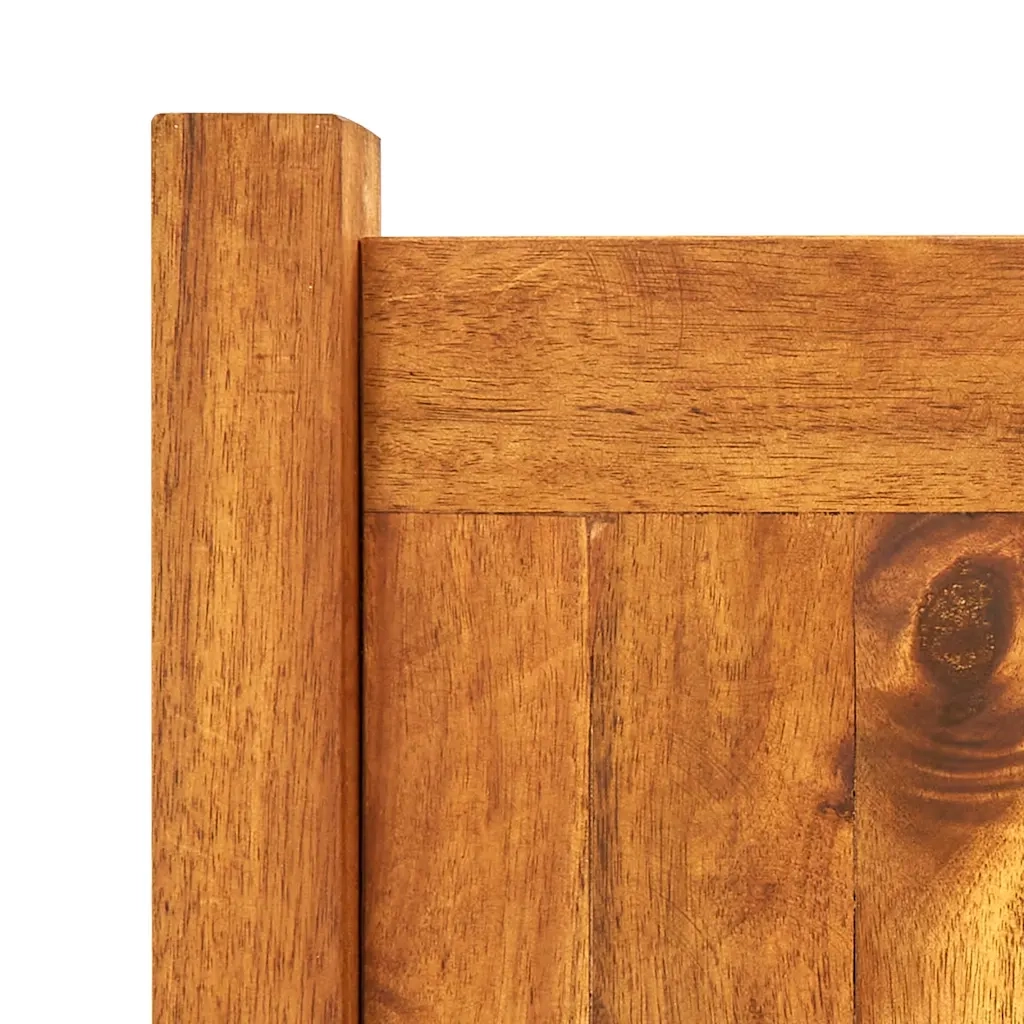 Letto Rialzato da Giardino in Legno di Acacia 100x30x25 cm 42566