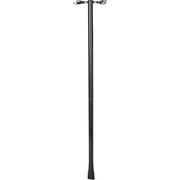 ALUBOX Palo Di Sostegno Per Cassetta Posta Americana In Lamiera Zincata Palo Per Cassetta Postale Da Esterno Altezza 145 Cm