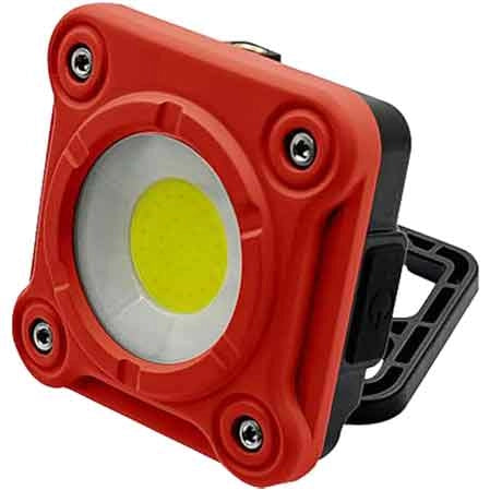 PROIETTORE A LED PORTATILE RICARICABILE MINI 'IR824' 10 W - 1000Lm - 6000K - VELAMP