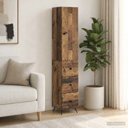 Set di armadi 2 pcs Legno antico 34,5 x 34,5 x 90 cm 3416896