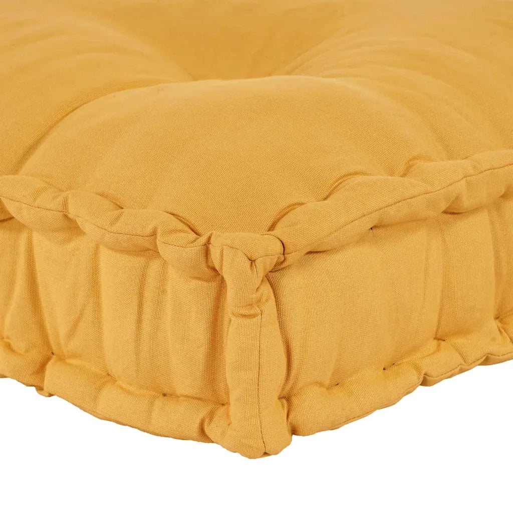Cuscino per sedie | Cuscino per Divano Pallet Giallo 120 x 80 x 12 cm Tessuto