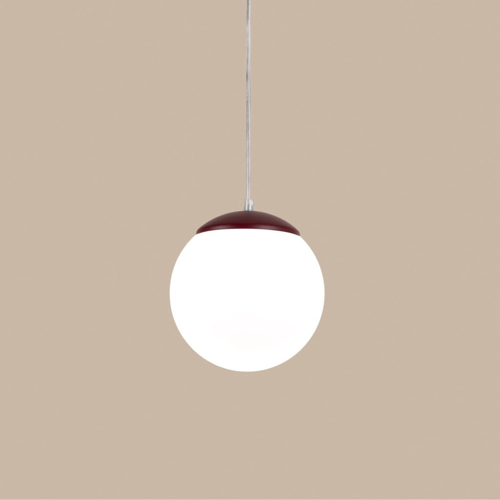 Lampada a sospensione UGO 20 bordeaux