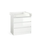 Vicco Fasciatoio Bianco 80 x 85.4 cm con 3 cassetti
