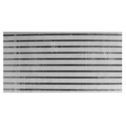 Trade Shop - Rotolo Pellicola Per Finestre Motivo A Strisce 2d Opaca 45cmx2mt Adesiva Vetro 10112 -