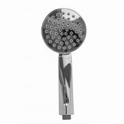 Trade Shop - Doccetta Bagno Doccino Soffione Doccia Cornetta Rotondo Moderno 22.5x9.5cm 69319 -