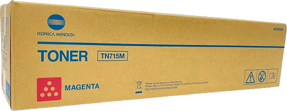 ORIGINAL Konica Minolta toner magenta ACP8350 TN-715M ~45000 Seiten