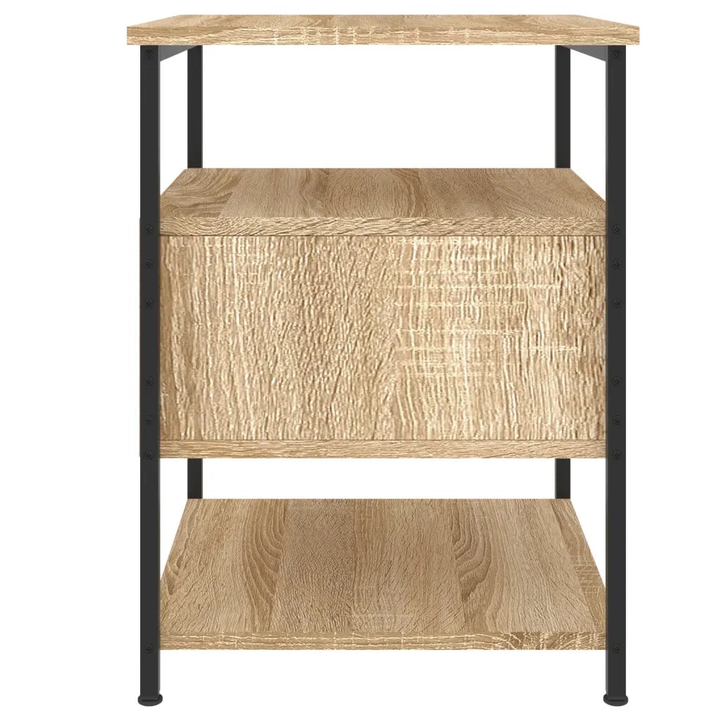 Comodini 2 pz Rovere Sonoma 40x42x56 cm in Legno Multistrato 826026